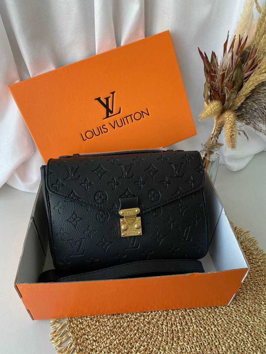 Torba damska na ramie Metis Black damska torebka