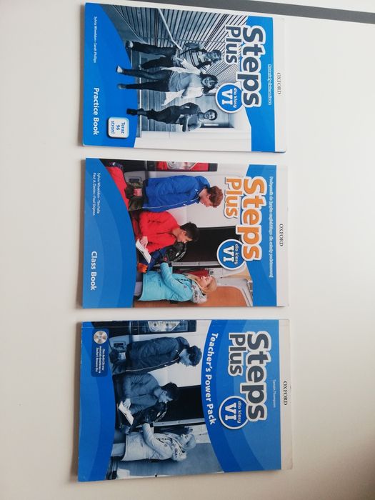 Steps Plus VI: podręcznik, zeszyt ćwiczeń i książka nauczyciela