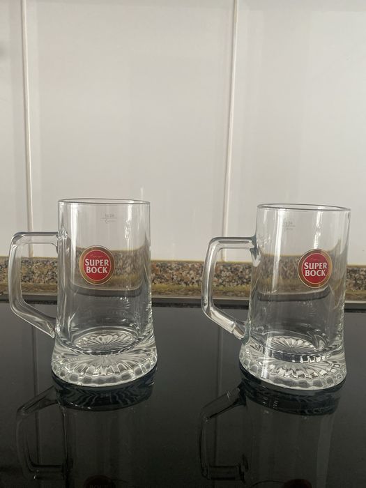 Caneca de vidro Super Bock
