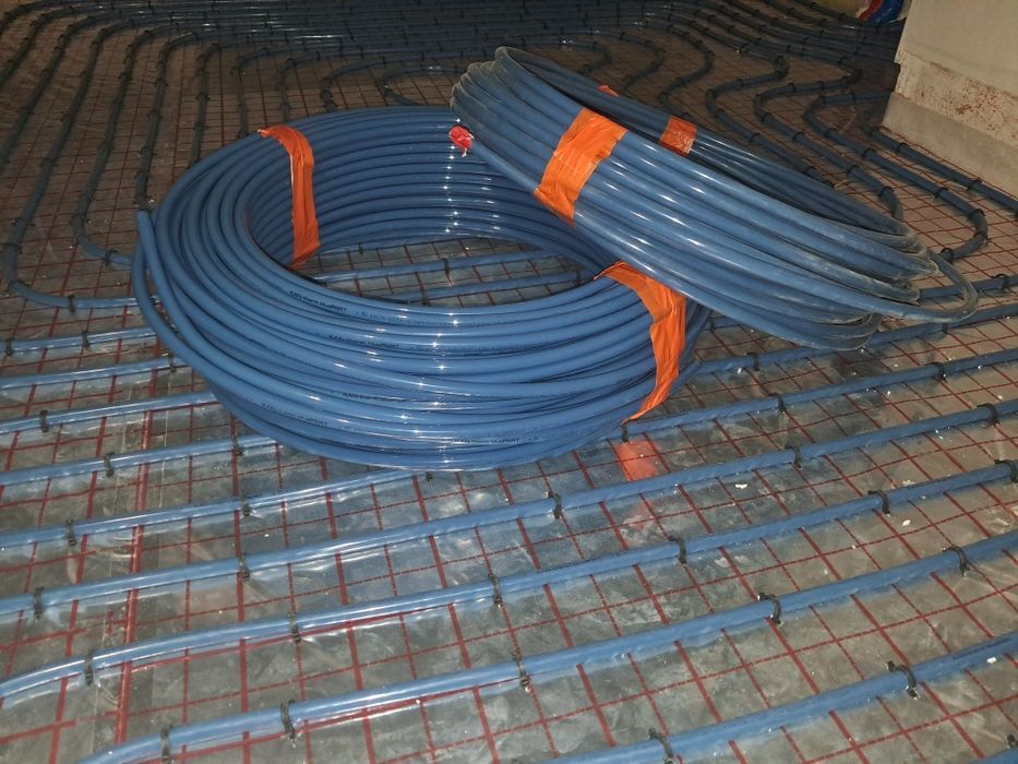 Rura PE-RT Kantherm blue floor 16x2, 115m + 35m