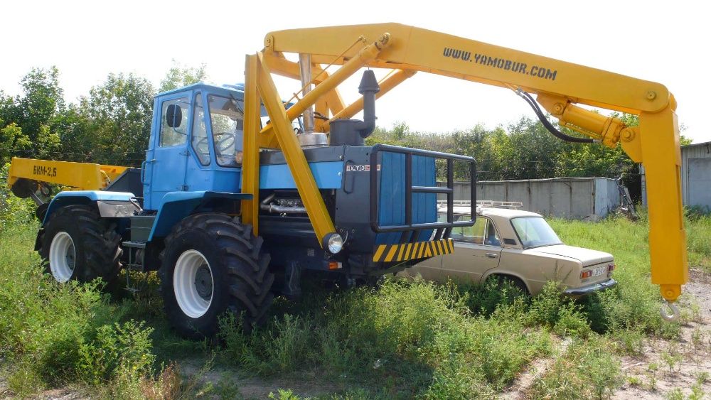 Ямобур бурильно-крановая машина БКМ-420х2.5