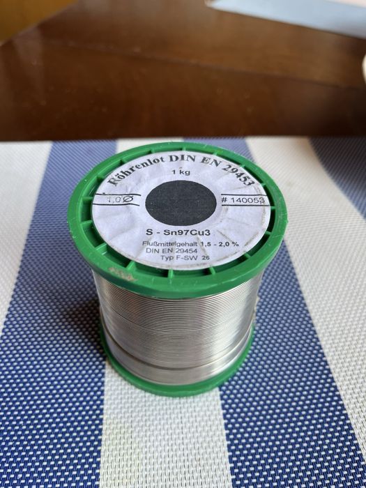 Припій для пайки у асортименті