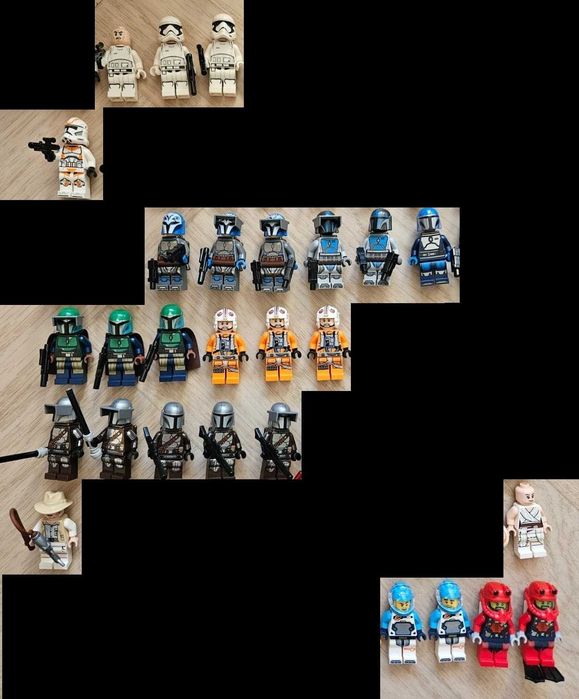 LEGO Figurki Ninjago Star Wars Marvel DC Minecraft Jurra Park City NEW