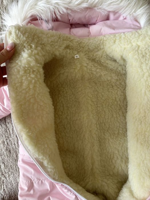 Дуже теплий зимовий комбінезон на овчині