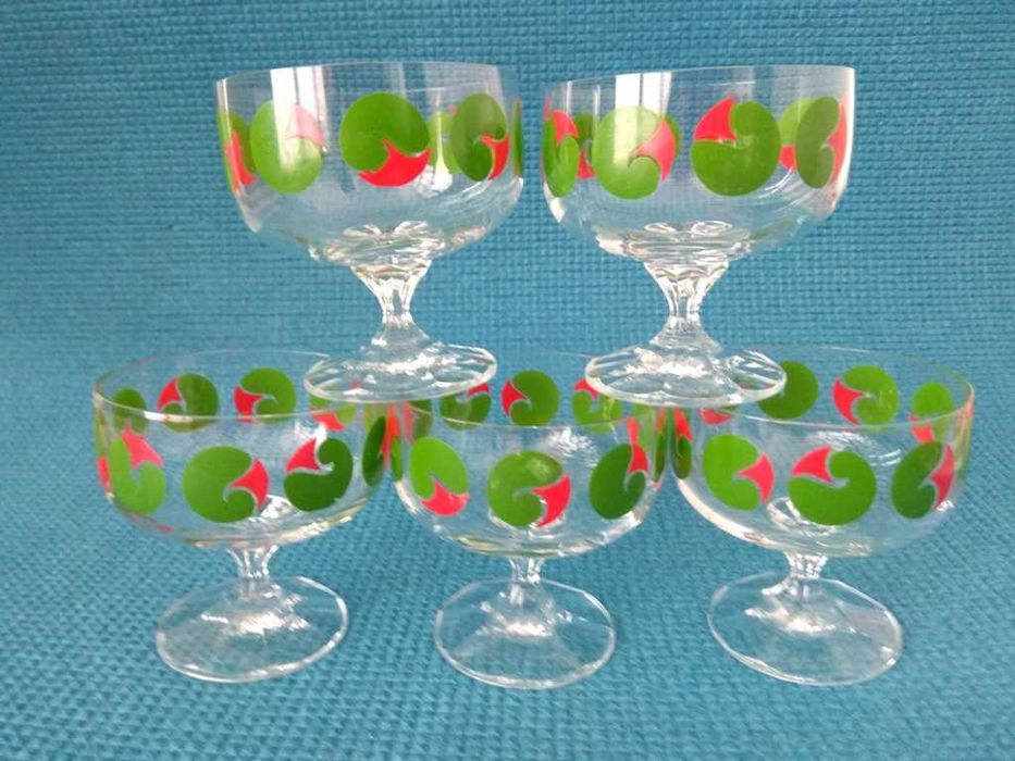 Бокалы для десерта - Посуда - Б/У.