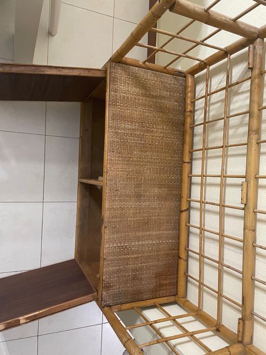 Móvel Sapateira Armario bambu