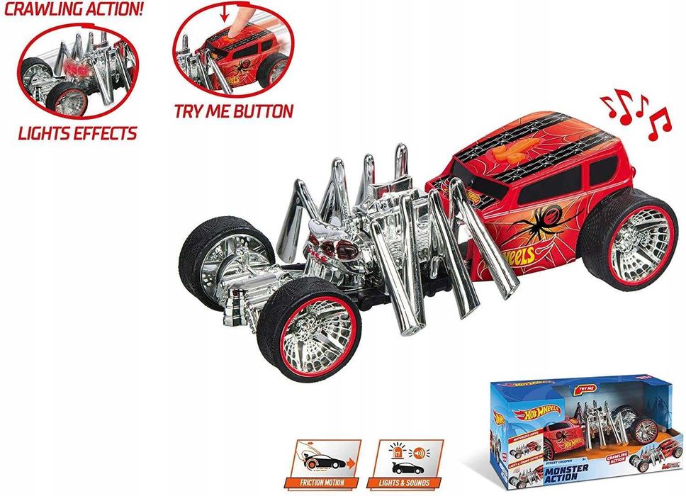 Hot Wheels Monster Street Creeper. Likwidacja sklepu internetowego