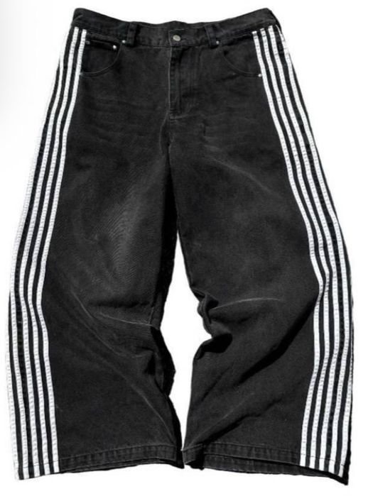 широкие штаны Adidas-Balenciaga