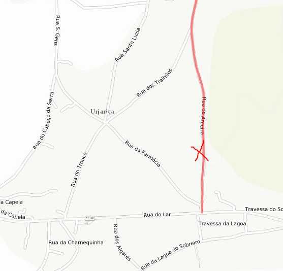 Terreno 747m2 viabilidade 60% de construção na Charneca Alvorge Ansião