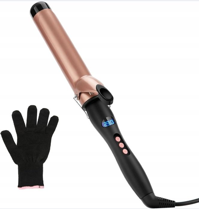 Lokówka  38MM Duże Loki Ceramiczna Regulacja Temperatury