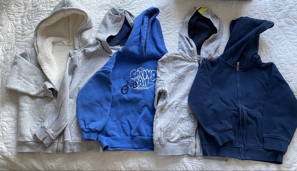 Paka ubrań dla chlopca rozmiar 110/116