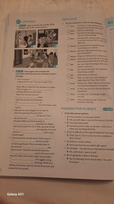 Livro Cambridge School B2 thinking space