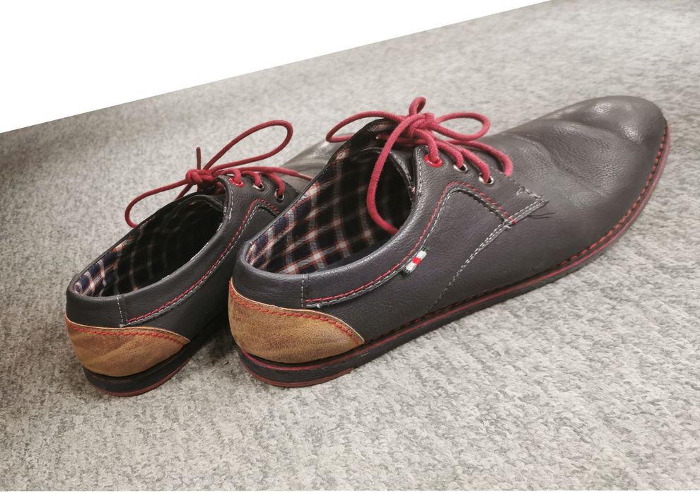 Półbuty młodzieżowe chłopięce