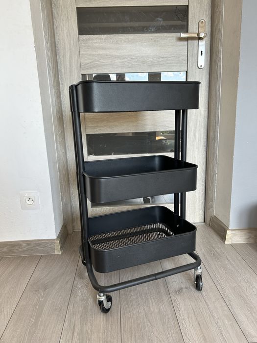 Ikea Raskog wózek czarny