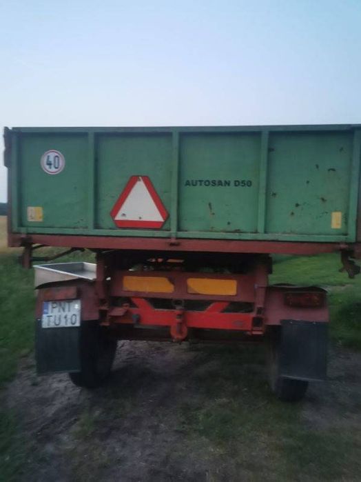 Przyczepa AUTOSAN D-50 1973rok