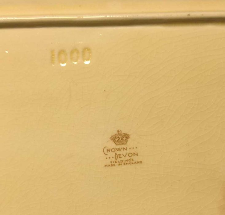 Travessa bolo inglesa e Grande Prato Limoges 29cm/Decoração Fragonard