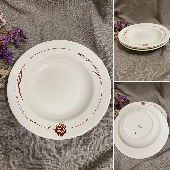 Столові тарілки, різна тарілки, столовий посуд