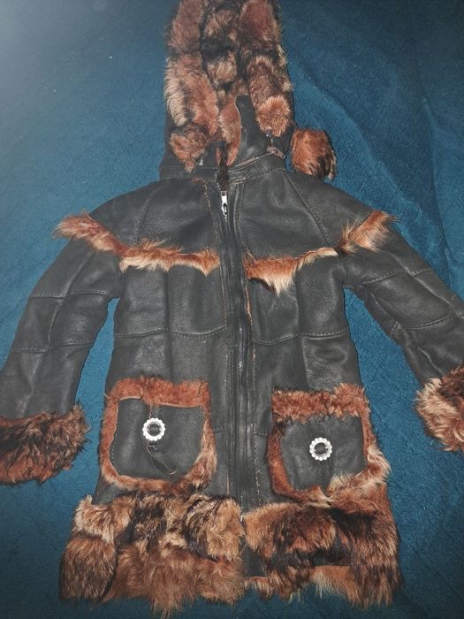 Дубленка детская на девочку