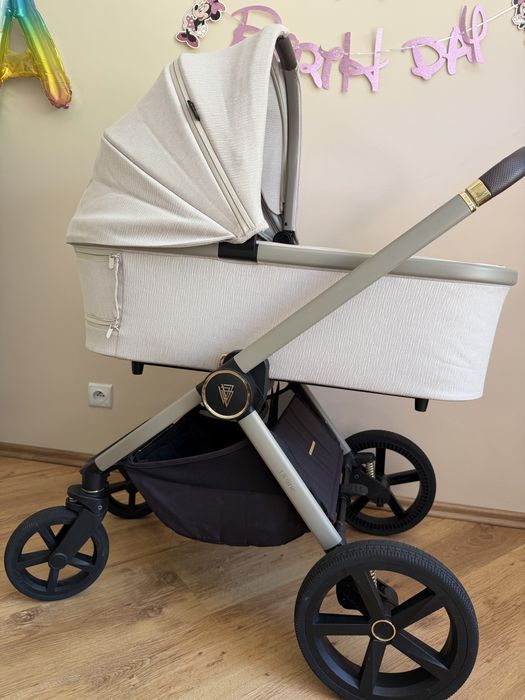 Wózek dziecięcy Venicci Upline Stone Beige 2w1