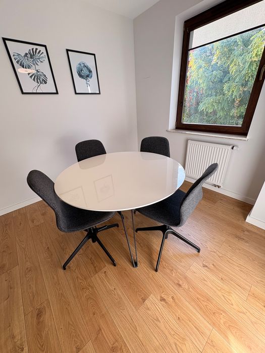 Krzesło biurowe obrotowe IKEA LANGFJALL ciemnoszare JAK NOWE