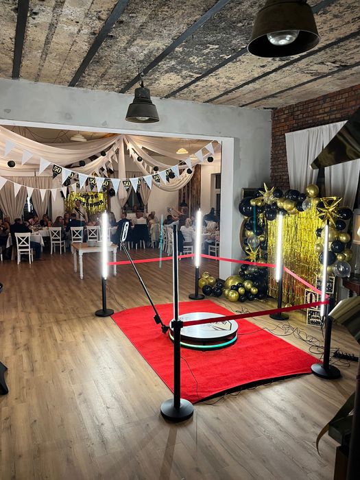 Fotobudka 360 obsługa wynajem