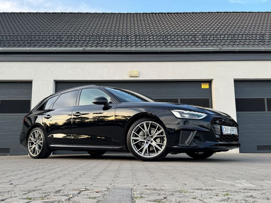 Audi A4 Avant B9 Competition 3x S-Line 204KM Quattro MATRIX VIRTUAL BLACK EDITION !!