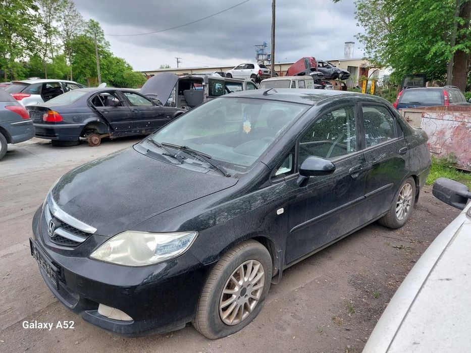 zderzak honda city 1,4b 08r. maska,lampy,drzwi,klapa..