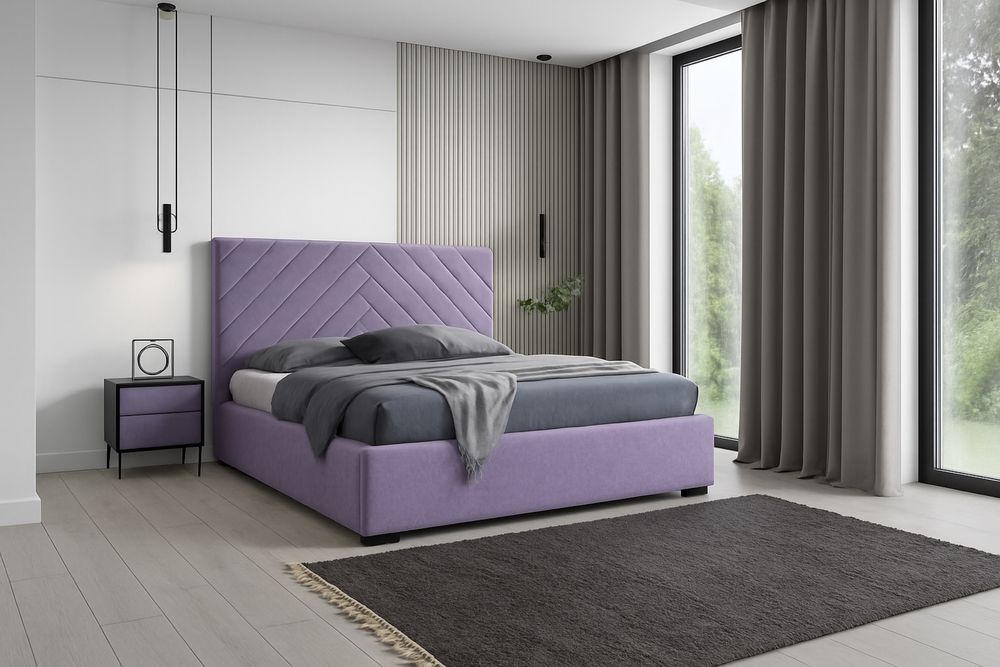 Łóżko CARLOS 120, 140, 160, 180 metal PRODUCENT