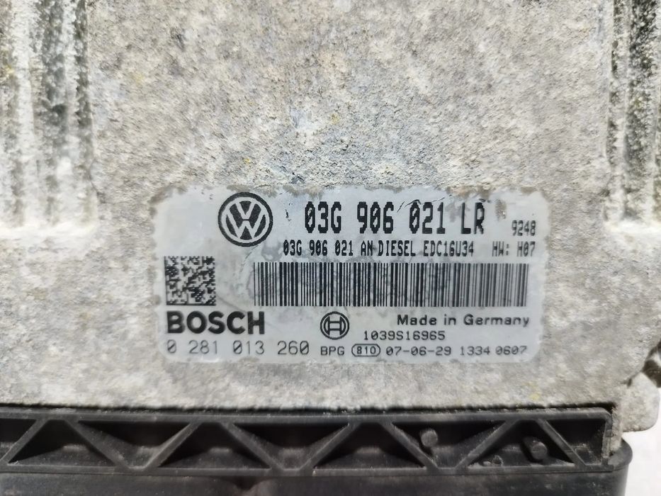 CENTRALINA ECU MOTOR VOLKSWAGEN VW PASSAT B6 1.9 TDI 130CV