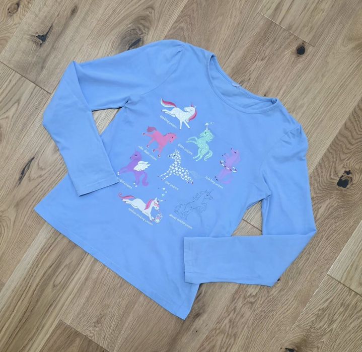 Bluzka z dlugim rekawem r. 134/140