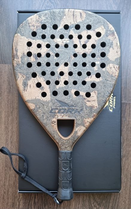 Cork padel Extreme Black (como nova) 365gr