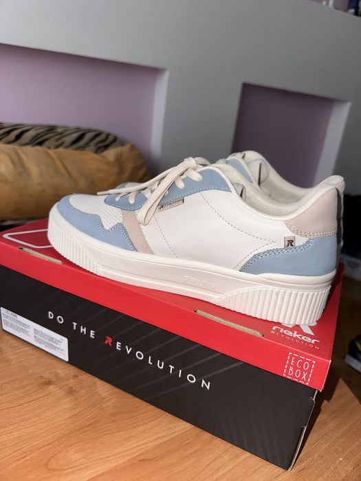 Женские кожание кроссовки Rieker оригинал 40