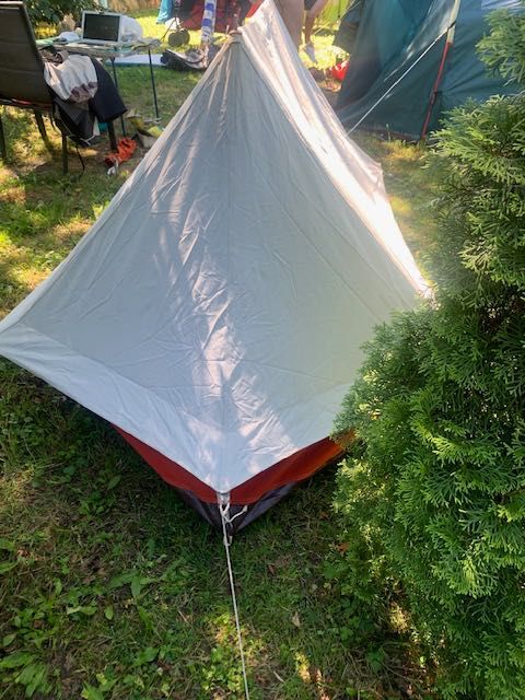 Namiot 2 osobowy Czechosłowacja czar PRL -U Legionowo nostalgia młodoś