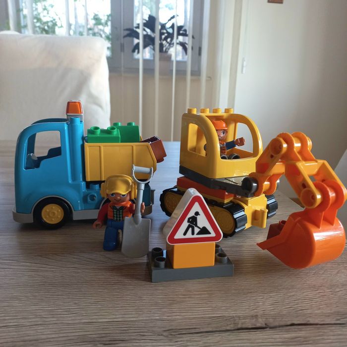 Lego duplo 10812 koparka i wywrotka