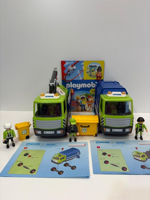 Playmobil 6110 City Action Nowa śmieciarka do recyklingu