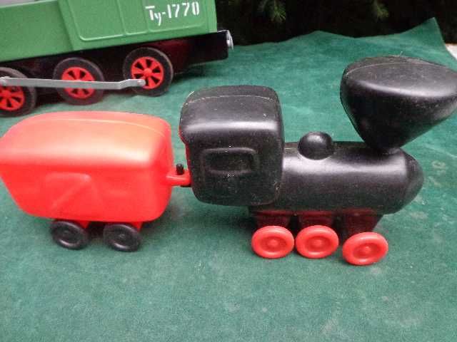 Детская машина. Паровоз дутыш. СССР.