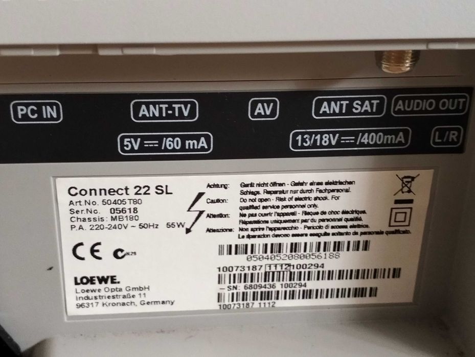 Telewizor Loewe 22 cali