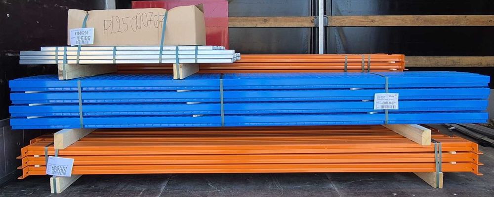 Regały magazynowe paletowe, regał paletowy magazynowy STOW NOWE TANIO