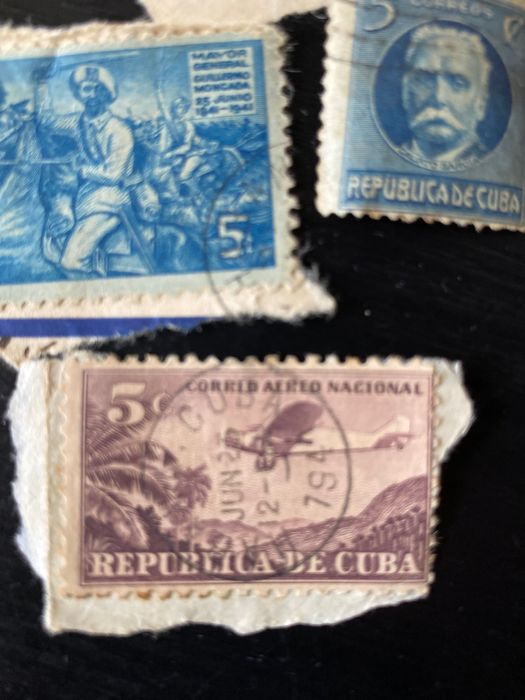 Selos postais antigos de Cuba