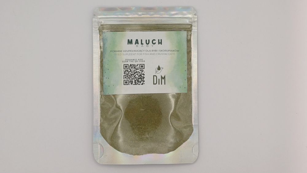 Maluch Baby 30 g. pokarm uzupełniający dla rybek i krewetek DIM
