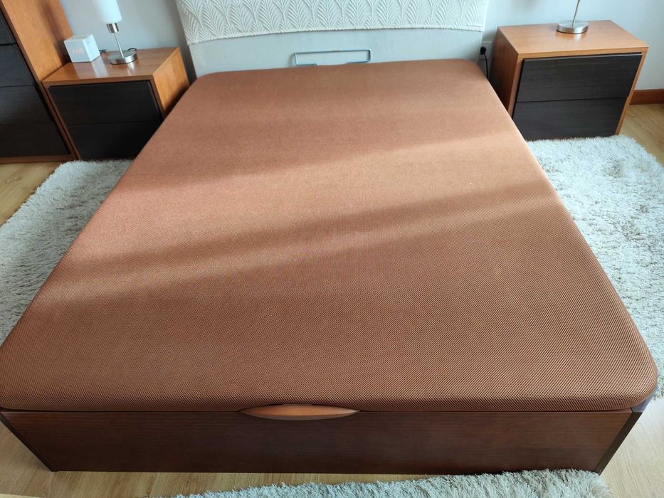 Sommier cerejeira casal (140x190)