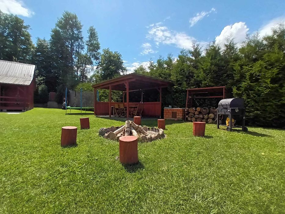 Domek nad jeziorem Rajgrodzkim + Balia + Deski sup