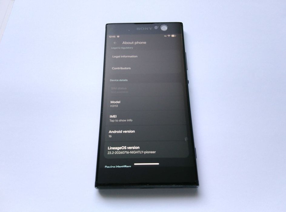 Sony Xperia XA2 + Lineage