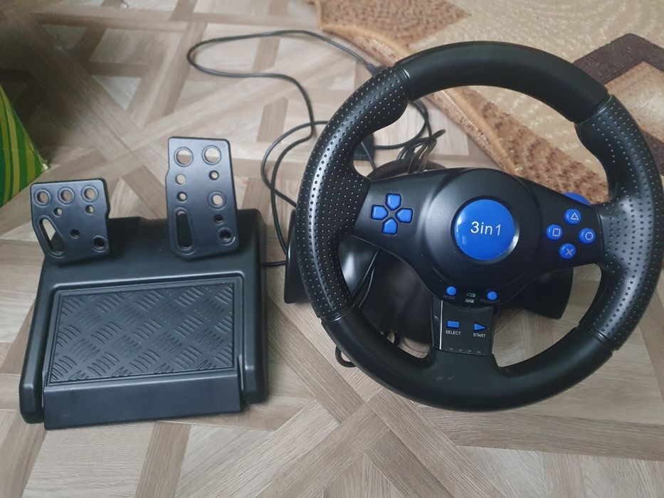 Ігрове кермо для ПК, ps 2, ps 3