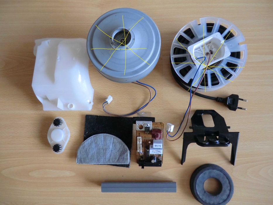 Оригинальные запчасти от Пылесос SAMSUNG-VC-6015