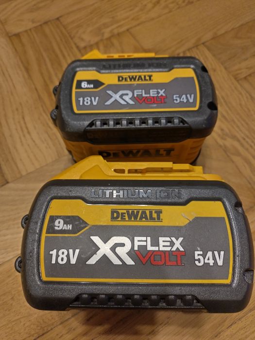 Akumulator bateria Dewalt flexvolt 18V DCB546 9Ah 18V/54V