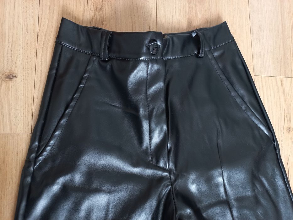 Брюки,  штаны  кожзаменитель.