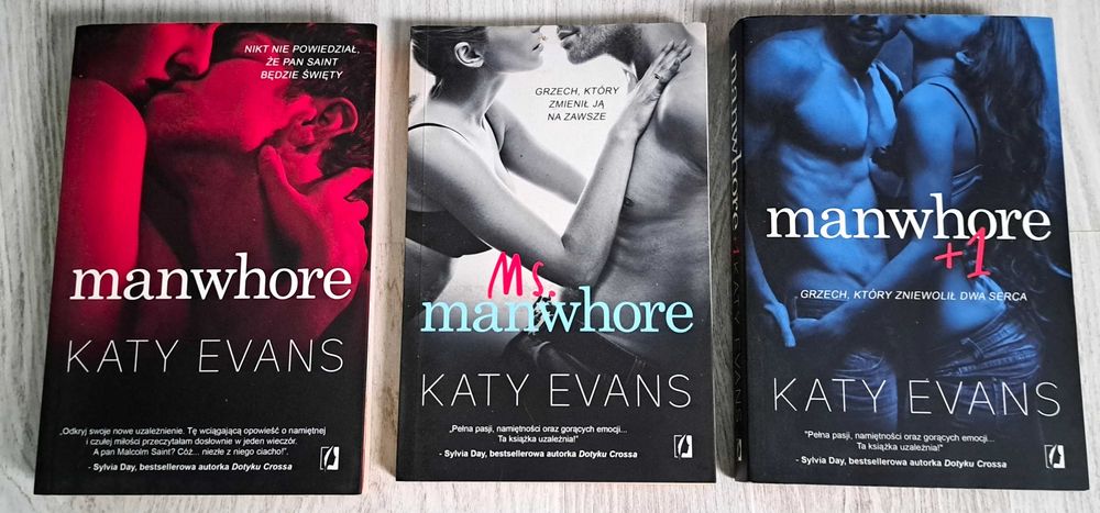3x Katy Evans Manwhore + Ms. Manwhore + Manwhore +1