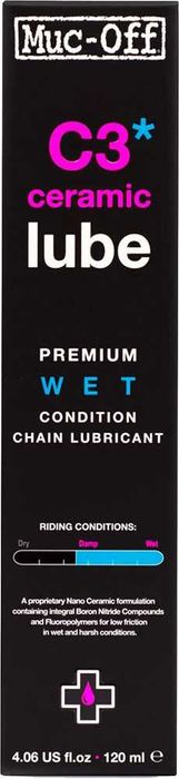 Lubrificante de corrente Muc-Off C3 Ceramic Wet Lube 120ml