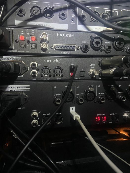 Focusrite Clarett 8 Pre X Interface Audio Thunderbolt